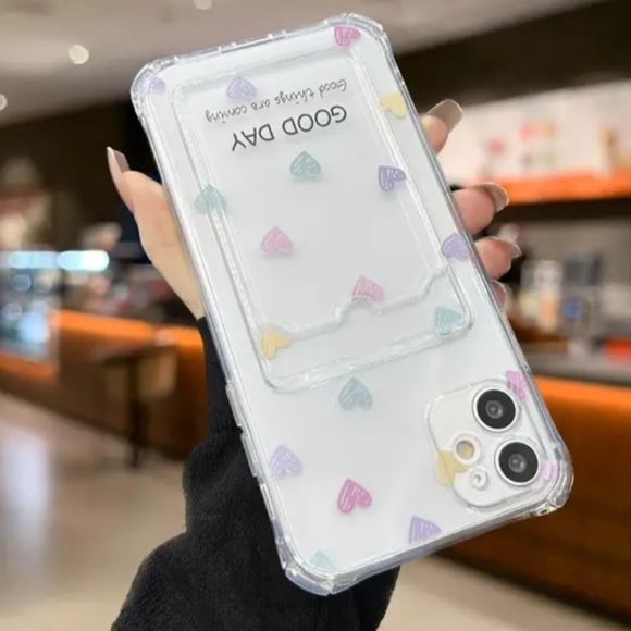 Brand new Apple IPhone 14 Pro Max  with card Slot ❤️🧡💛Silicone Phone case - Picture 6 of 7